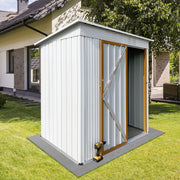 Metal garden sheds 5ftx4ft outdoor storage sheds