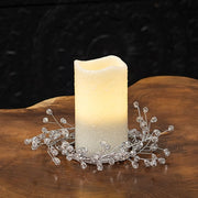 Icy Gems Candle Ring - 3.5"