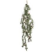 Iced Weeping Pine Garland - 4ft