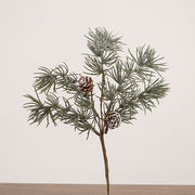 Iced Weeping Pine Pick - 14.5"