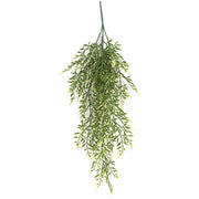 Cream Tipped Smilax Hanging Bush - 33"