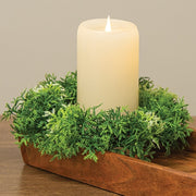 Forest Moss Candle Ring - 4 In