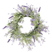 Golden Trumpet & Lavender Candle Ring - 6-1/2 In