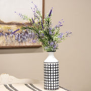 Golden Trumpet & Lavender Spray - 19 In