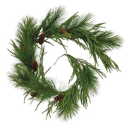 Deluxe Mountain Pine & Cone Garland - 5 Ft