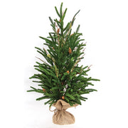 Soft Touch Austrian Pine Tree in Burlap Base - 24"H