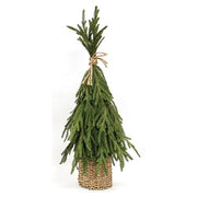 Drooping Soft Touch Austrian Pine Tree in Basket - 25"