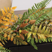 Fall Wetland Fern & Wheat Garland - 4 Ft.