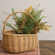 Fall Wetland Fern & Wheat Bush - 18"