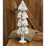Large Flocked Skinny Tree