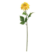 Yellow Dahlia Stem - 24.5"