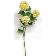 Yellow Snowball Hydrangea Spray - 32"