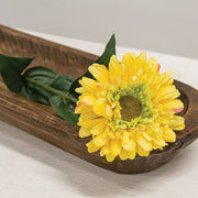 Yellow Gerber Daisy Stem - 23.5"