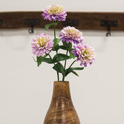 Lilac Zinnia Spray - 23.5"