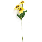 Yellow Pansy Pick - 14"