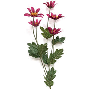 Starburst Dahlia Spray - 30" - Burgundy
