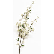 Cherry Blossom Cluster Branch - 41" - White