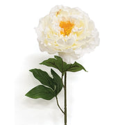 Giant Peony Spray - 28" - White