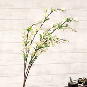 Cream Lilac Branch - 35"