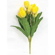 Yellow Blooming Tulips Bush - 18"