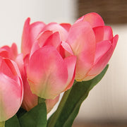 Pink Blooming Tulips Bush - 18"