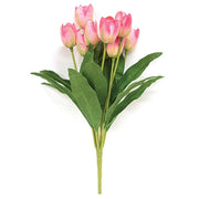 Pink Blooming Tulips Bush - 18"