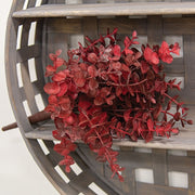 Soft Touch Baby Eucalyptus Bush - Burgundy - 13"