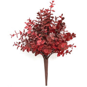 Soft Touch Baby Eucalyptus Bush - Burgundy - 13"