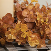 Soft Touch Baby Eucalyptus Wreath - Mustard - 14"