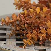 Soft Touch Baby Eucalyptus Wreath - Mustard - 14"