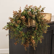 Soft Touch Baby Eucalyptus Wreath - Olive Green - 18"