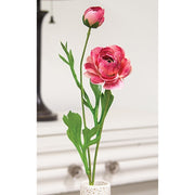 Tropic Pink Peony Spray - 23"H