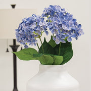 Blue Hydrangea Bush - 17"H
