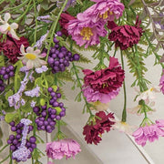 Blushing Spring Blossoms & Eucalyptus Wreath - 22"