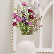 Blushing Spring Blossoms & Eucalyptus Spray - 17.5"