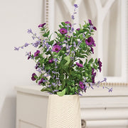 Purple Mini Daisy & Heather Bush - 22"