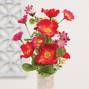 Sunset Poppy & Wildflower Bush - 22"