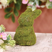 Sitting Mossy Bunny - 4 In H