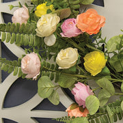 Springwild Rose Wreath - 22 In