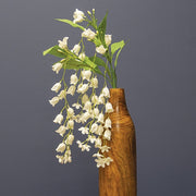 Cream Wisteria Hanging Spray - 36 In