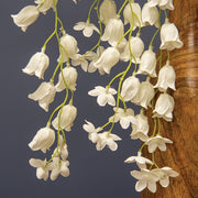 Cream Wisteria Hanging Spray - 36 In