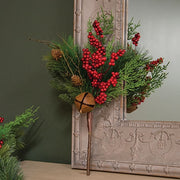 Jingle Berry Mixed Pine Pick - 18"