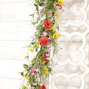 Sun Dazzled Blooms Garland - 4 Ft.