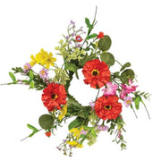 Sun Dazzled Blooms Candle Ring - 3.5"