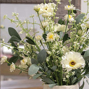 Cream Blossoms and Lace Bush - 22"