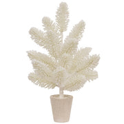Potted Snowy Fantasy Pine Tree - 14"