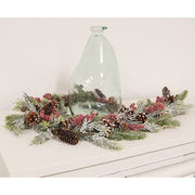 Frosted Woodland Celebration Garland - 5 Ft.