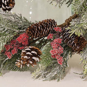 Frosted Woodland Celebration Garland - 5 Ft.