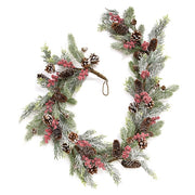 Frosted Woodland Celebration Garland - 5 Ft.