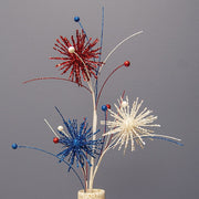 Firework Blooms & Berries Spray - 30"H